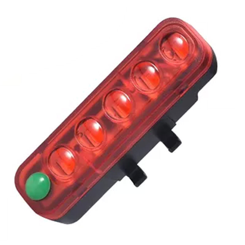 Miniatura: Lanterna Luz Vermelha 100 Lumens Traseira Segurança Alerta Recarregável USB 4 