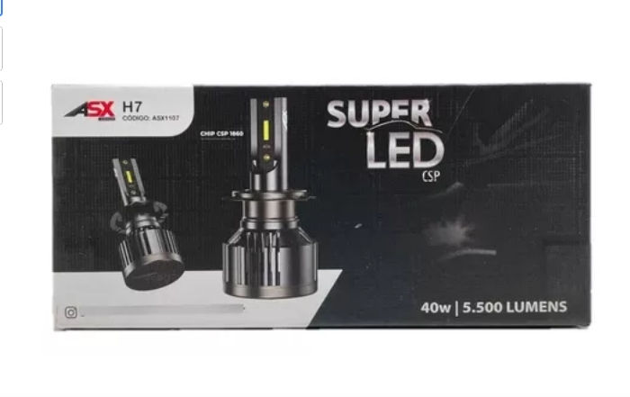 Miniatura: SUPER LED DE  ASX - MODELO: H7 (9000000021259)