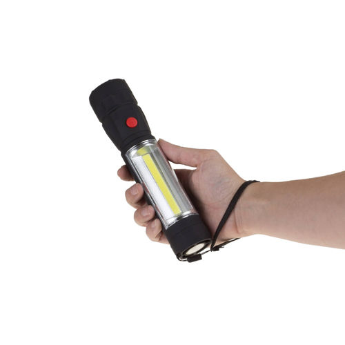 Miniatura: Lanterna LED Magnética Luminária de Emergência Camping Pesca Pescaria Concert