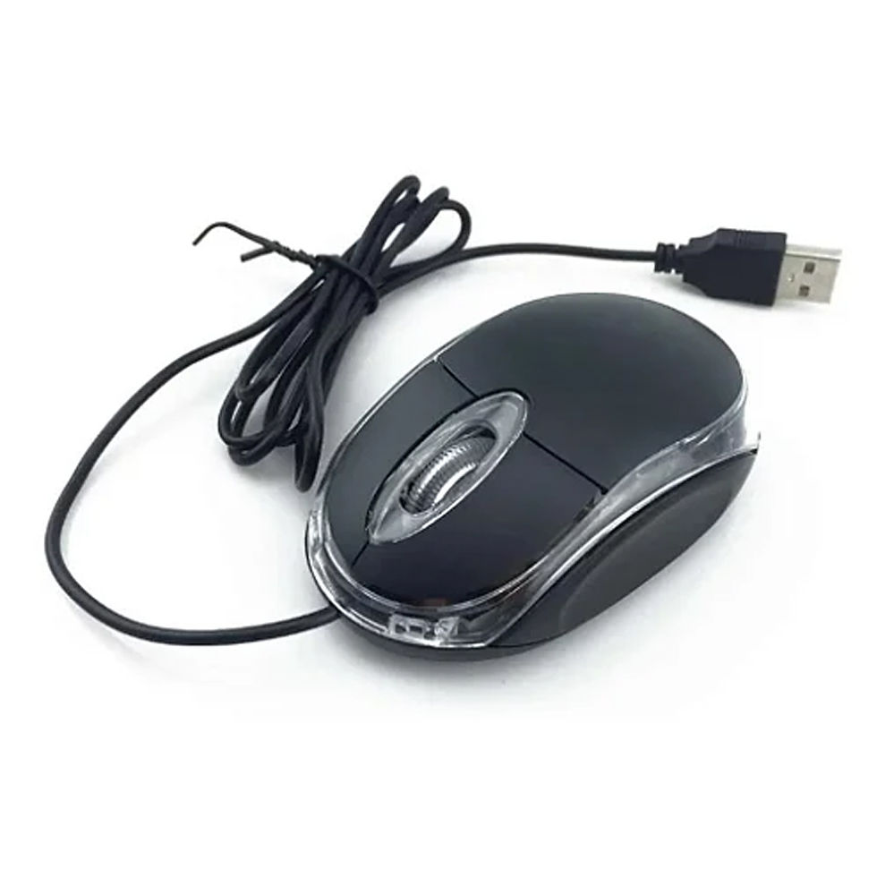 Miniatura: Mini Mouse Optico Usb 2.0 611 1200 Dpi Com Fio (KP/BM611)