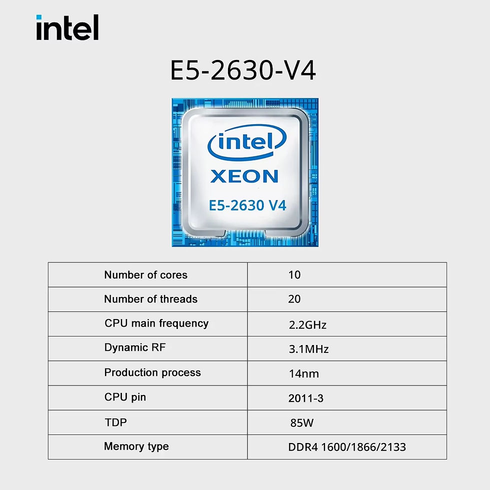 Miniatura: Processador Intel Xeon E5-2630 V4 2.20ghz 10-core (XEO.V4.E5.2630)