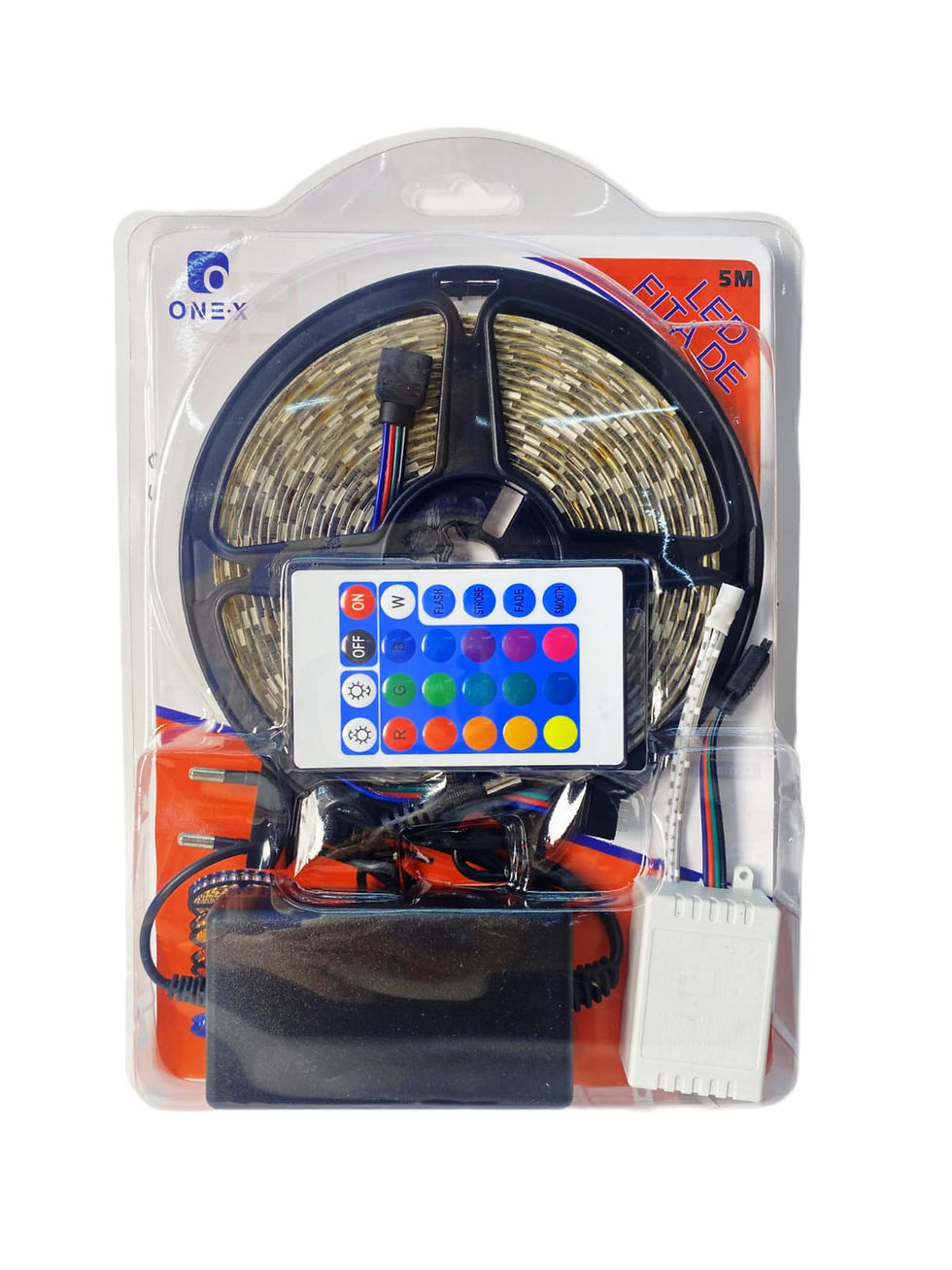 Miniatura: Fita De LED 5 Metros Mudança De Cor RGB Onex LED-9221 (FITALEDKP5M)