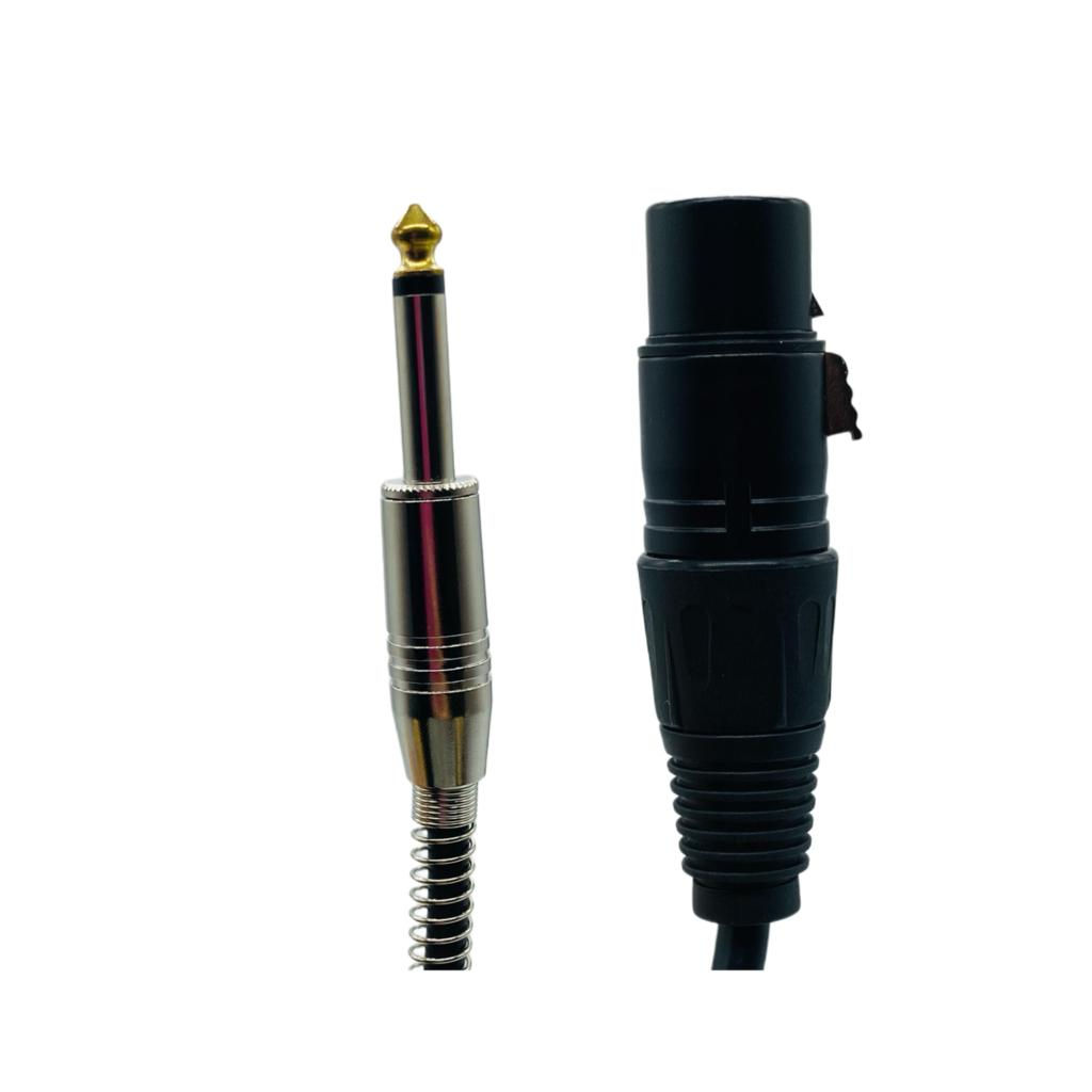 Cabo Profissional Para Microfone Xlr / P10 5 Metros LE-6622 (CBMICROLE6622)