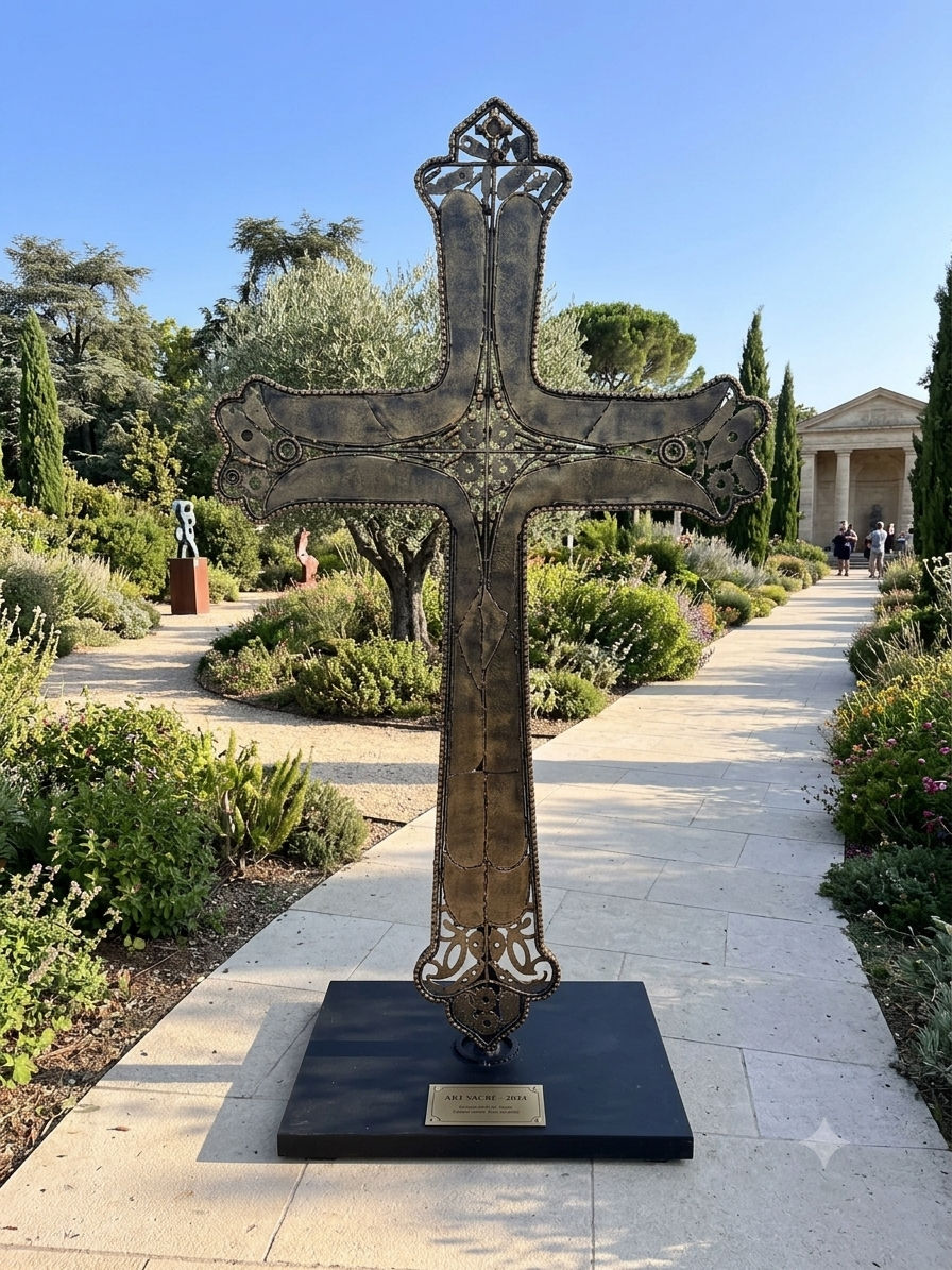 Croix en métal