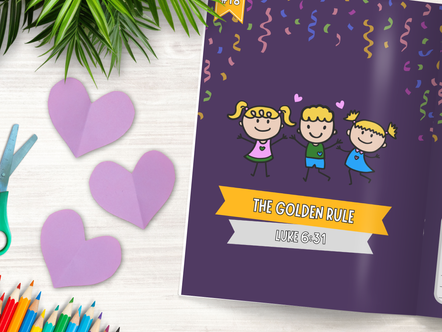 The Golden Rule in Memory Verses in Action by Zady Rose