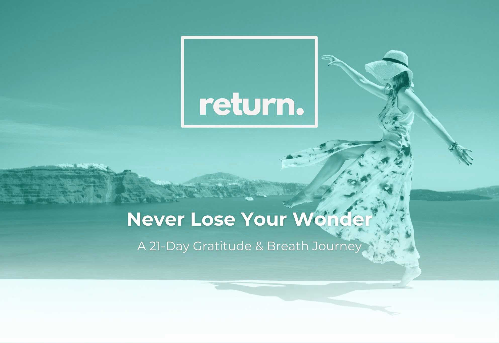 Never Lose Your Wonder - 1 Nov 2026