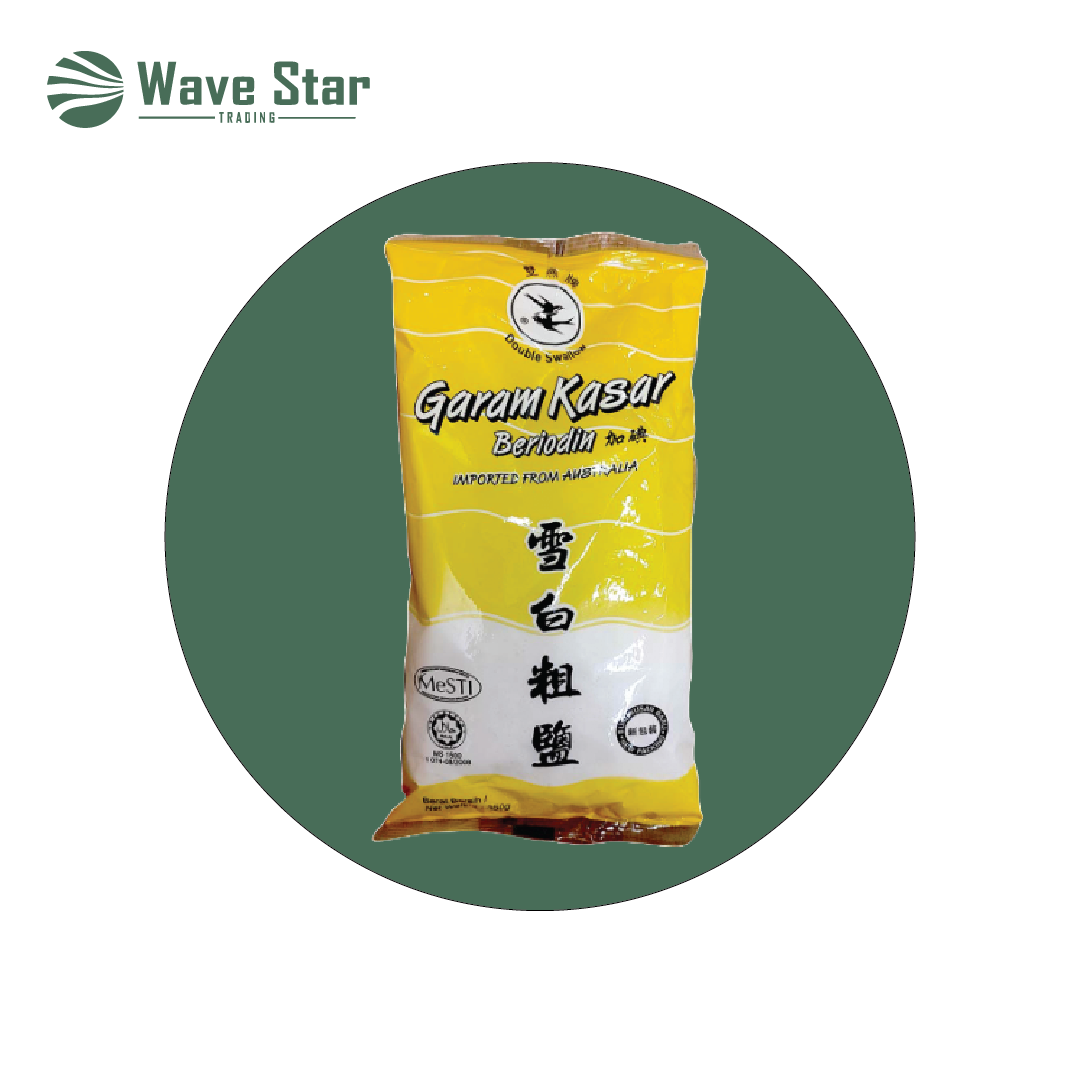 DOUBLE SWALLOW COARSE SALT (50 PKT / CTN)
