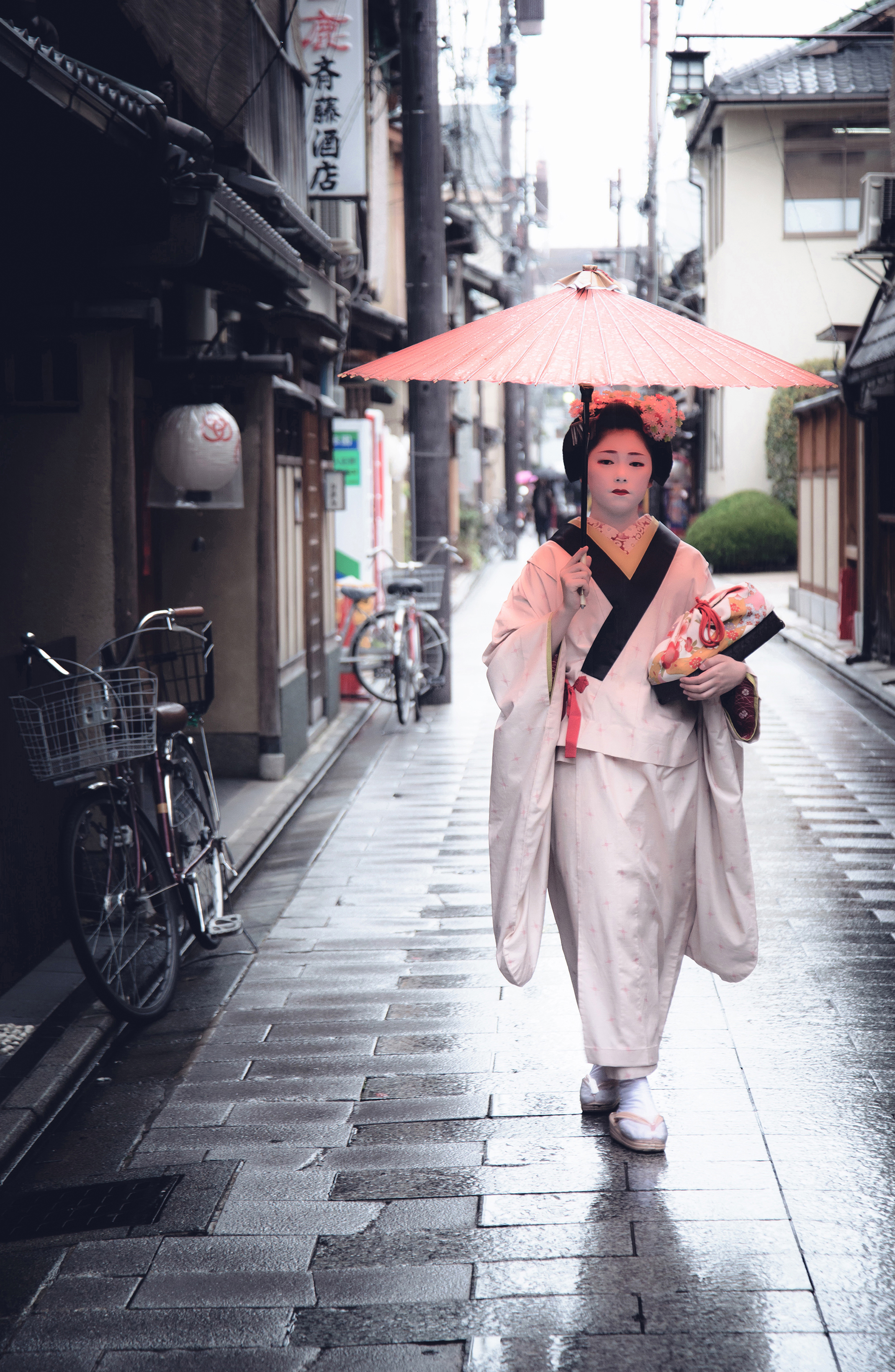A Geisha in Training-Kyoto Japan