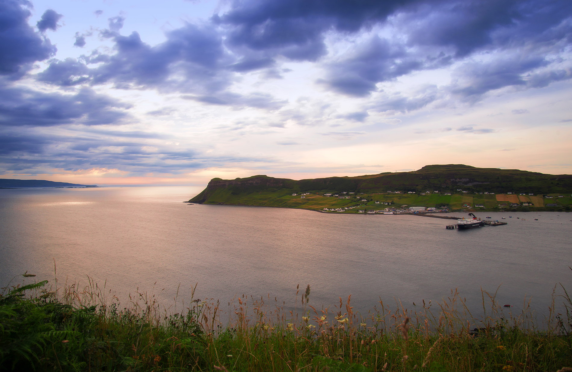 Across Uig Bay