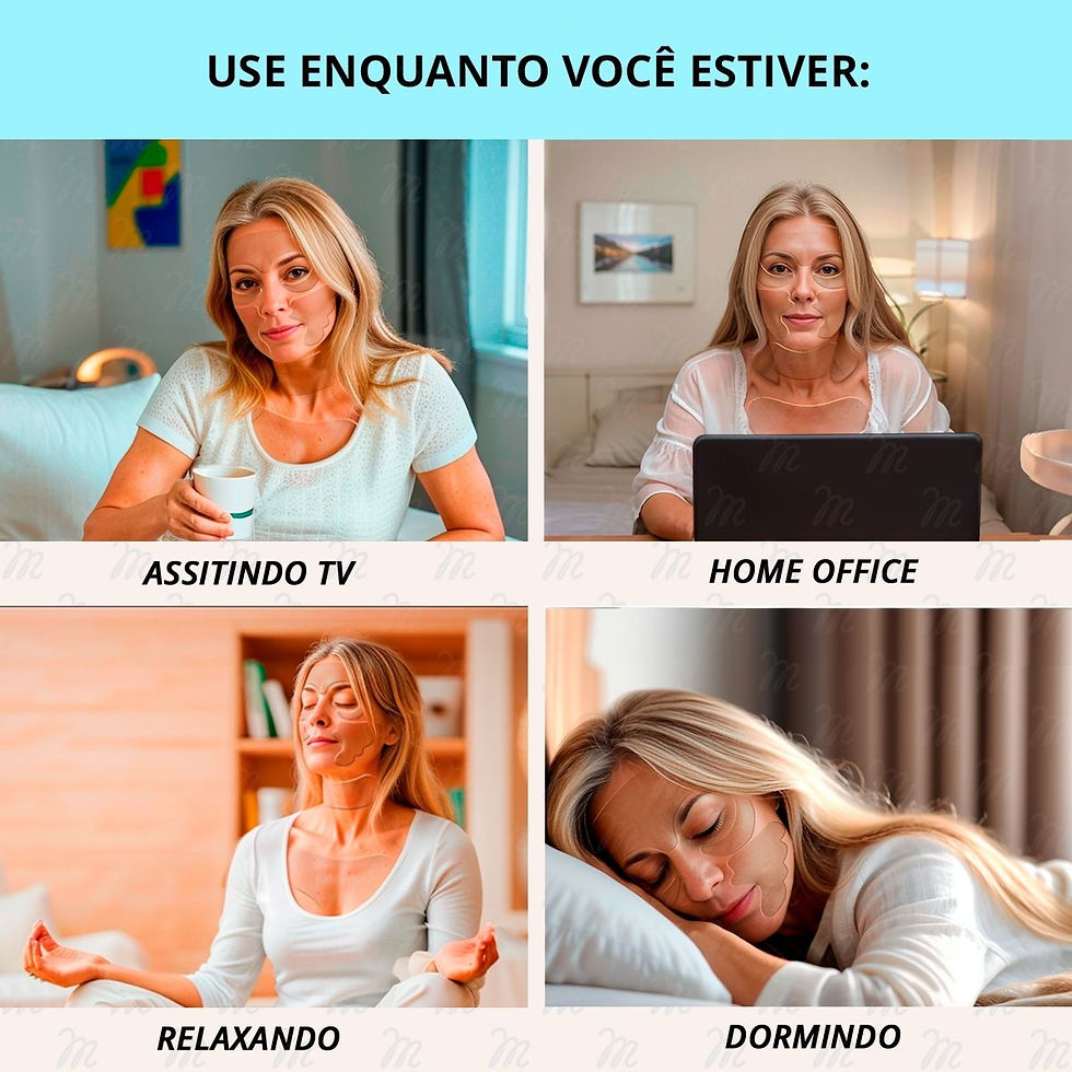 Miniatura: Adesivos Anti Rugas para Rosto Modelo:9 Peças