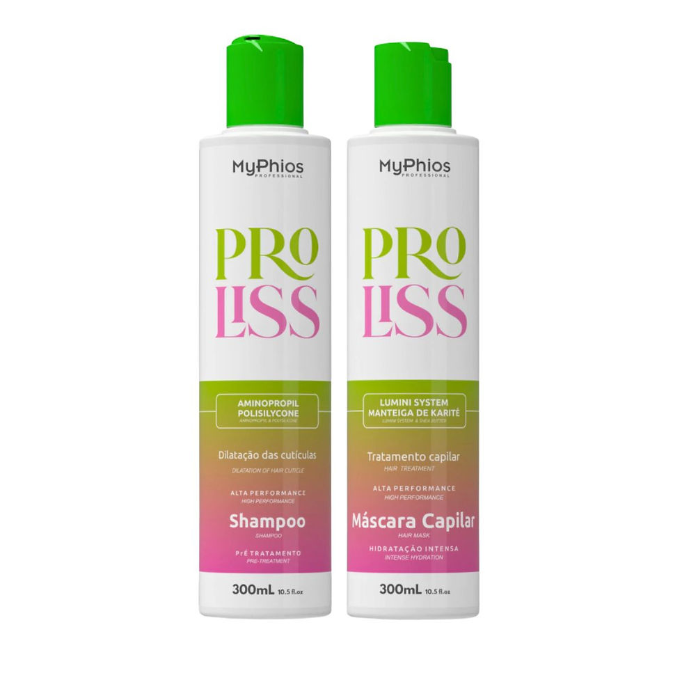 Miniatura: Kit Progressiva Shampoo E Gloss 300ml Proliss - MyPhios