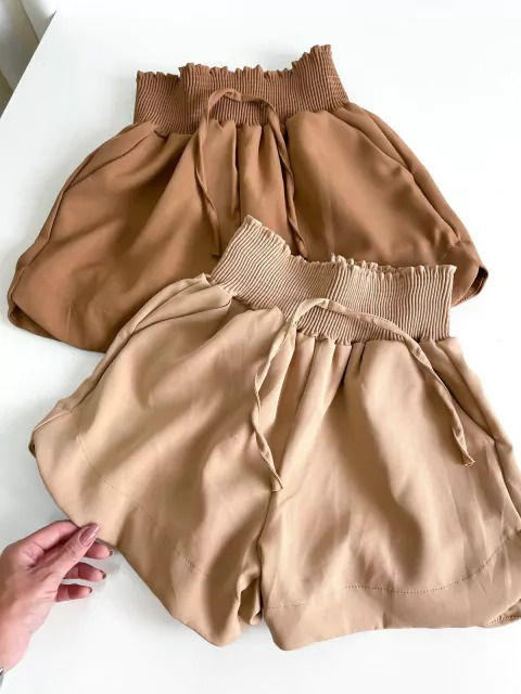 Miniatura: Short Alfaiataria Cós com Elástico Isadora Ref. 587