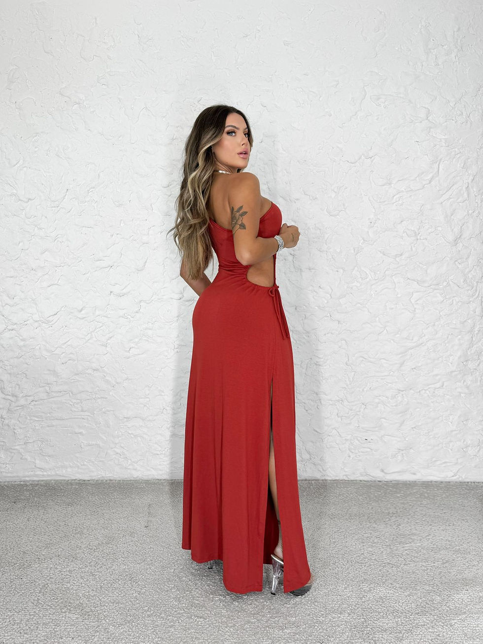 Miniatura: Vestido Isadora Liso