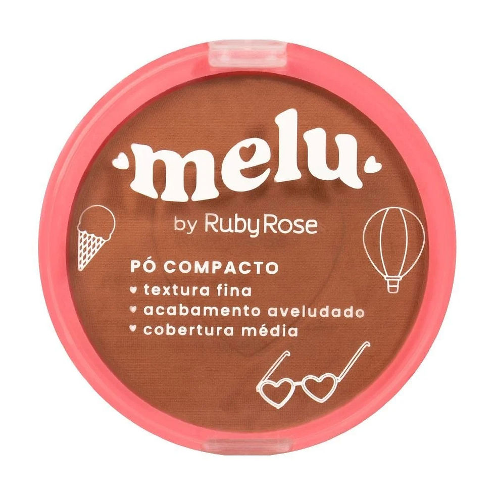 Miniatura: Pó Compacto Melu Vegano RR853 ME160