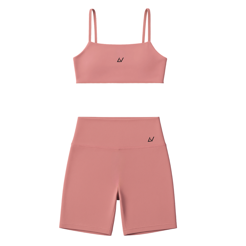 Miniatura: Conjunto Top e Shorts Frente Lisa Movement L'evo