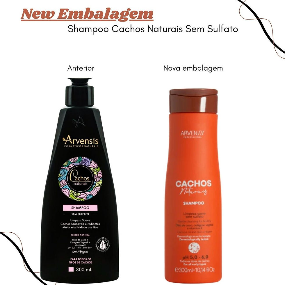 Miniatura: Shampoo Cachos Naturais Vegano Arvensis 300ml