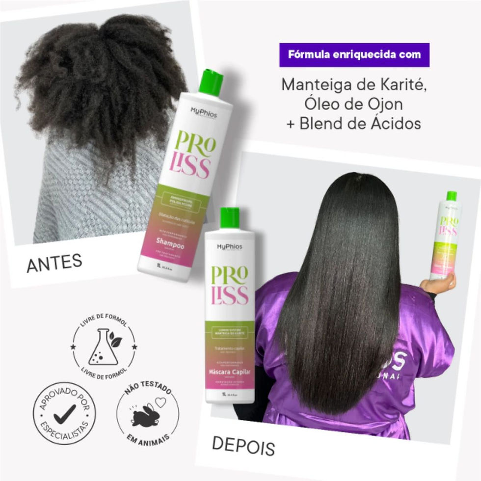 Miniatura: Kit Progressiva Shampoo E Gloss 300ml Proliss - MyPhios
