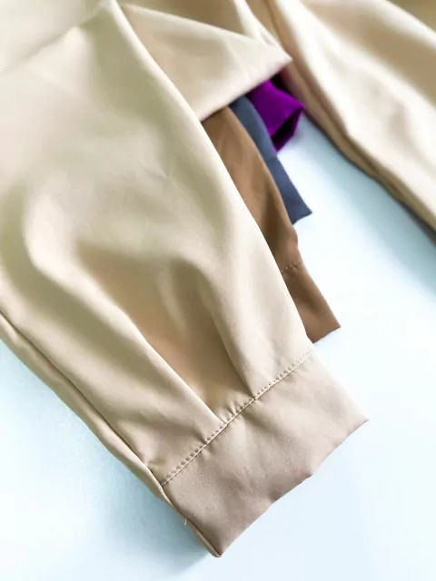 Miniatura: Conjunto Feminino de Cropped Sem Alça e Calça Jogger Fran Ref.783