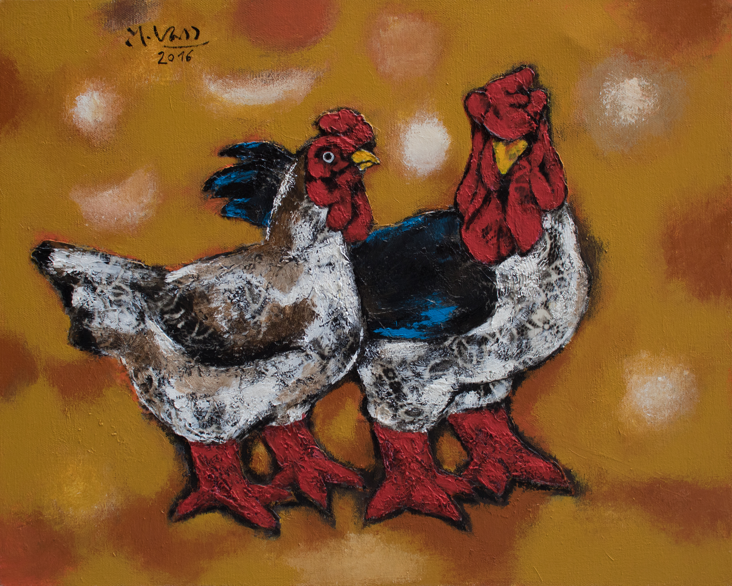 Dong Tao Chickens | Đôi Gà Đông Tảo