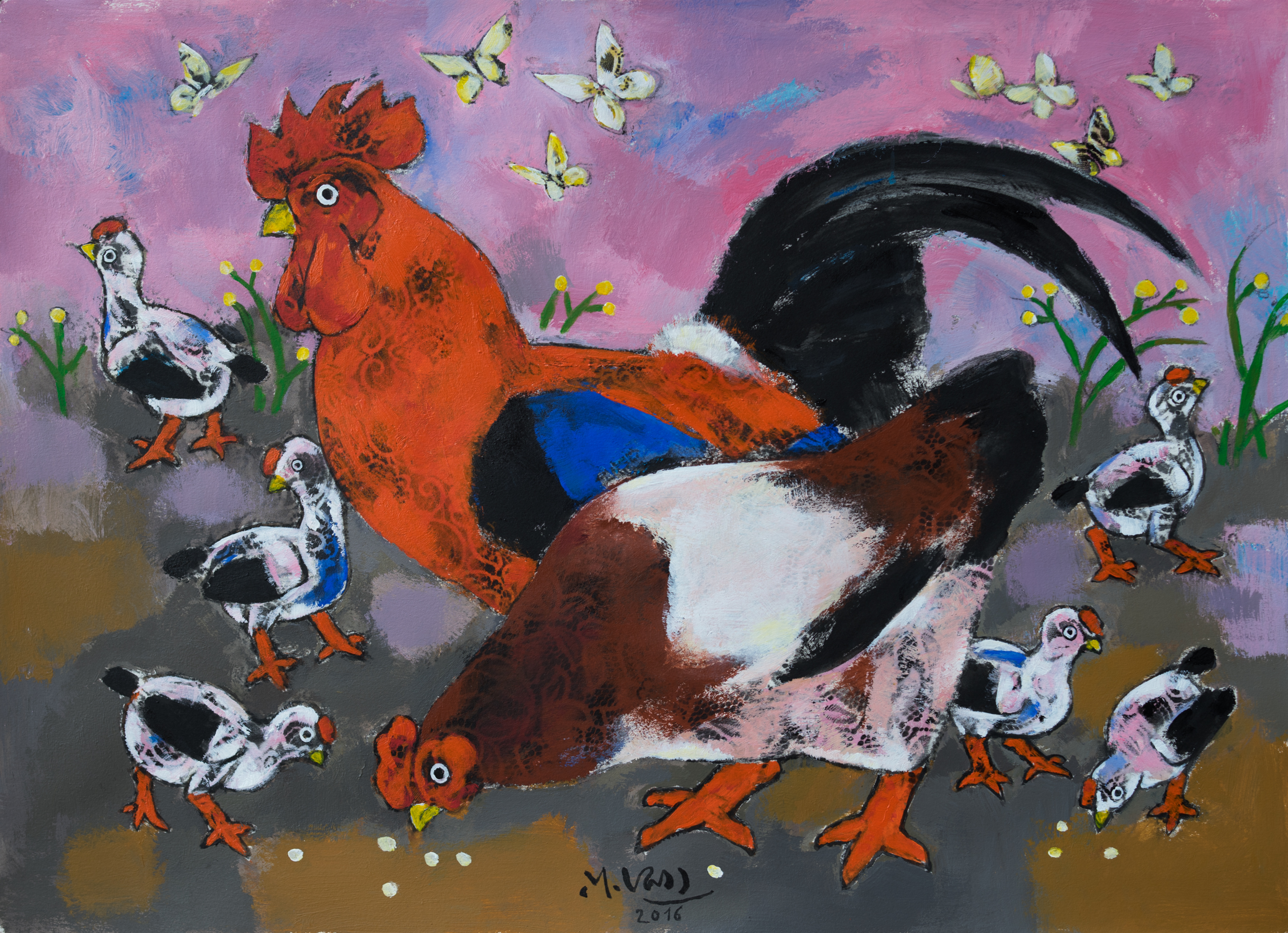Chickens No. 3 | Đàn Gà No. 3