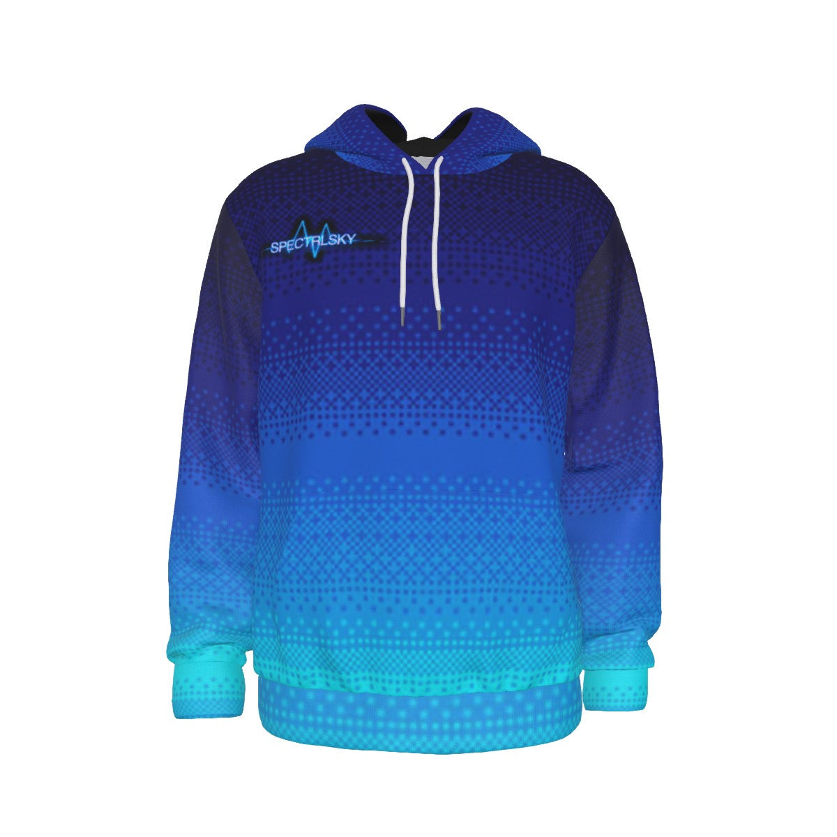 SpectrlSky Blue Gradient Hoodie