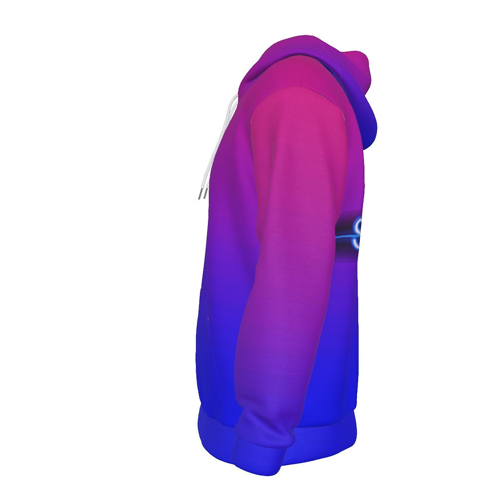 Thumbnail: SpecrtlSky Purple and Blue Gradient Hoodie