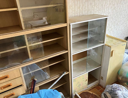 不用品処分の家具