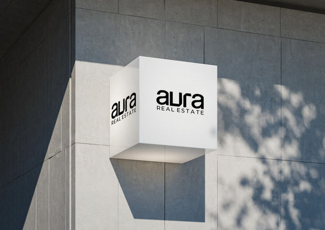 Architectural Cube Signage