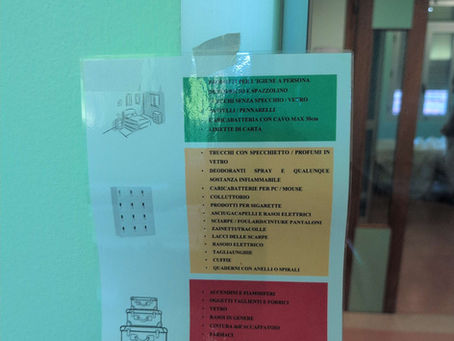 Lo spoglio: come ho perso tutto il primo giorno di ricovero al San Raffaele Turro
