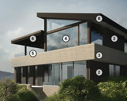 Stäfa Wohnhaus Naturstein