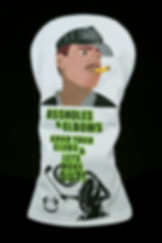 ASSHOLES AND ELBOWS - Driver Head Cover