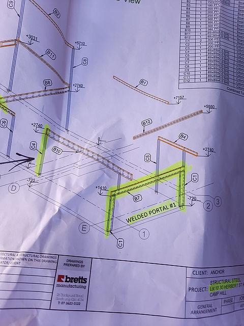 site welding plans, local welder, Brisbane site welding