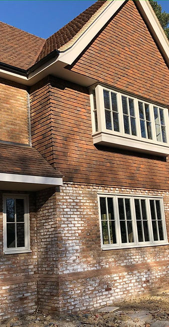 House with Soffits installed by Regency Roofing contractors in Kent