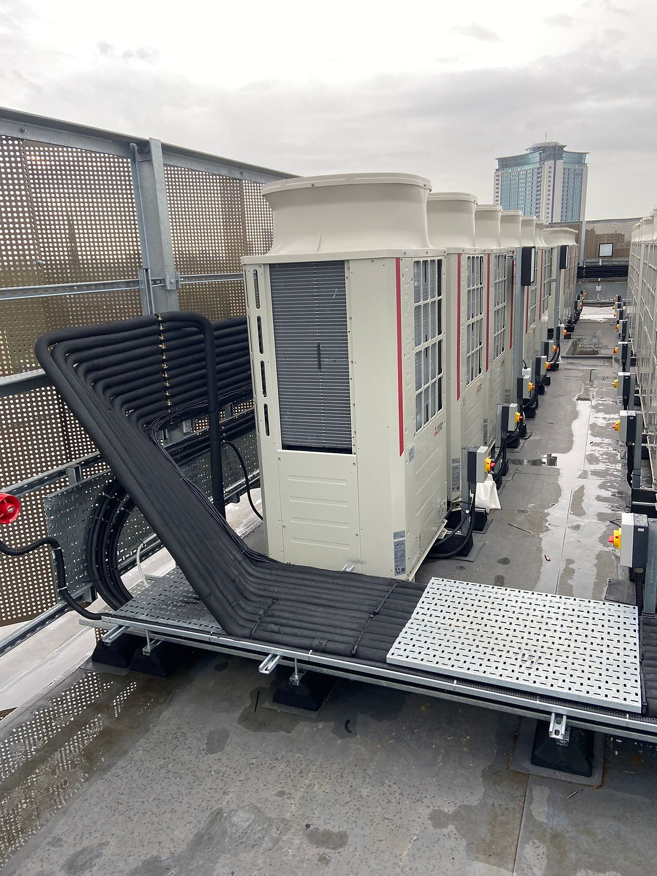 Commercial Mitsubishi HVRF Supply & Install in Kensington by London AC Ltd