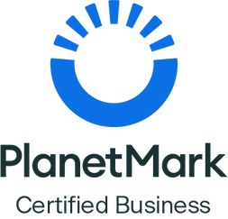 PlanetMark Certified Business Logo - London AC are a PlanetMark Certified Business