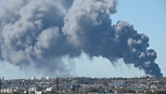 Fire breaks out at world's biggest produce market in Paris