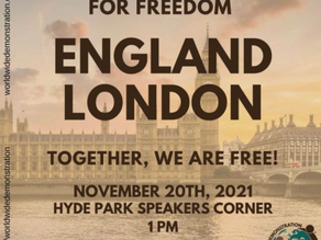 WORLD WIDE FREEDOM RALLY - Sat 20 NOV 2021