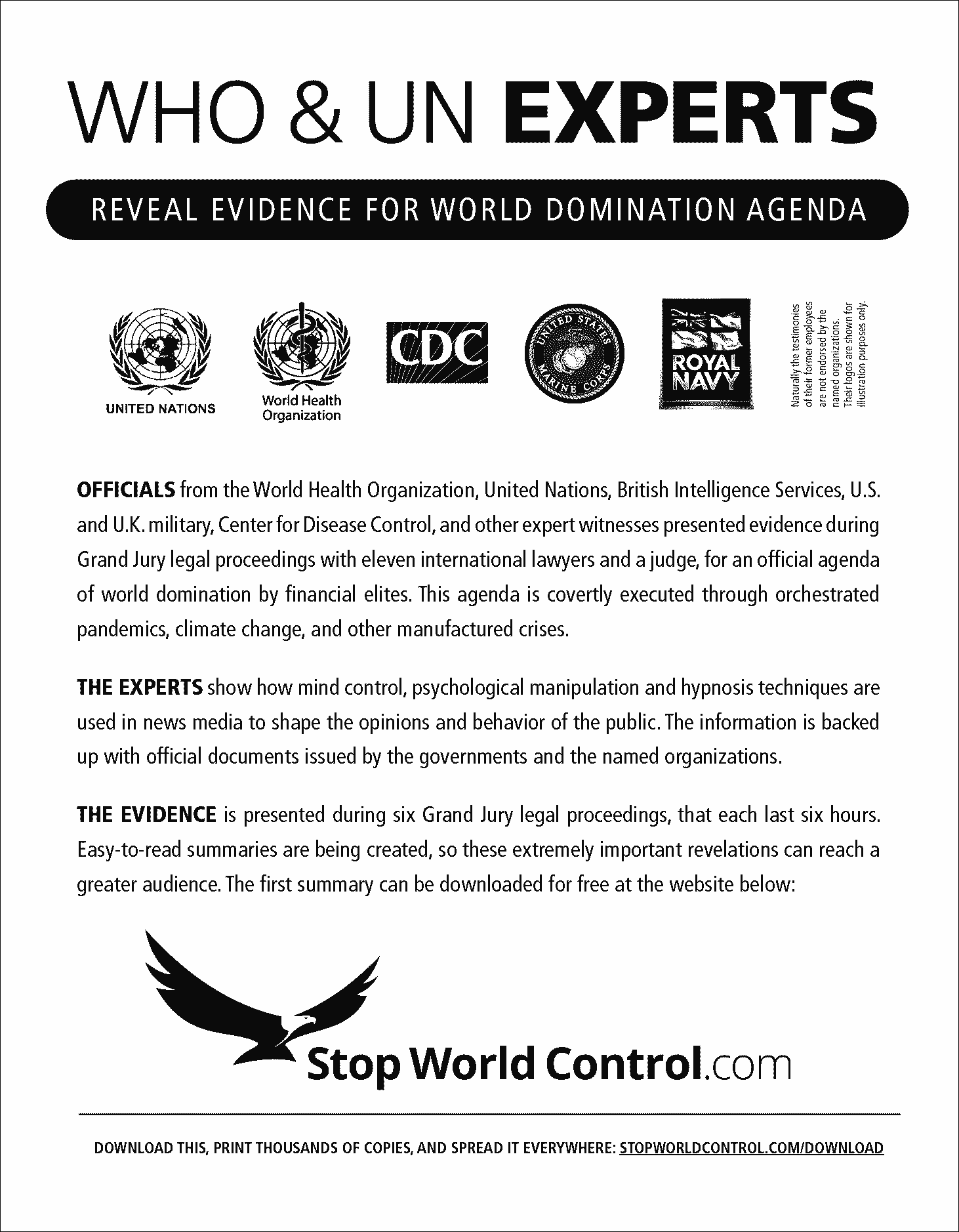 10 Steps to stop the New World Order – A Practical guide for everyone