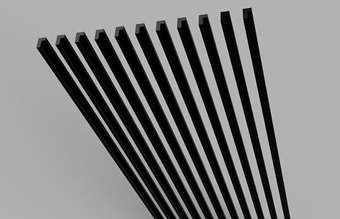 lamele pionowe i przegrody tarasowe