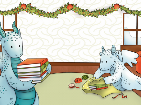 A Snowy Winter in the Book Dragon Realm