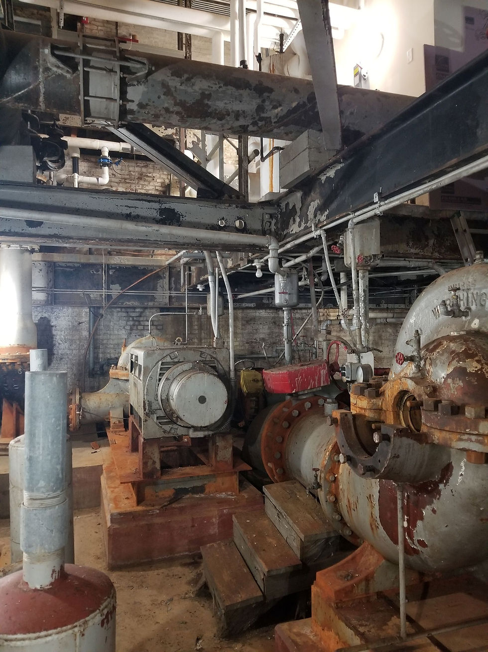 Preserved freshwater pumping station system