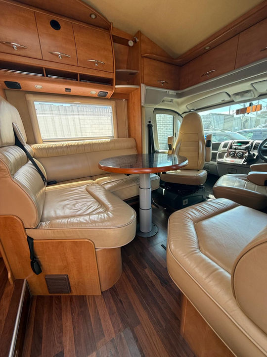 Motorhome Seating and Dining Table