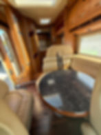 Motorhome Dinging Table and seats