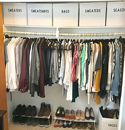 Small Closet transformation - after - Gr