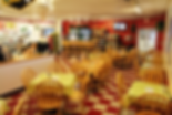 Inside Dave's Deli and Gelato Sitting Area