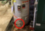 where drain valve is on water heater