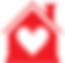house with heart in the middle