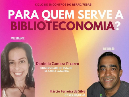 CICLO DE ENCONTROS RERAD/FEBAB – AÇÃO DE COMEMORAÇÃO DO 1º ANO DE GT