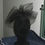 Thumbnail: Black Tulle Ruffle Fascinator