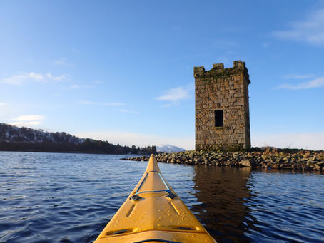 Loch Rannoch, ostatnie pływanie w 2020 roku